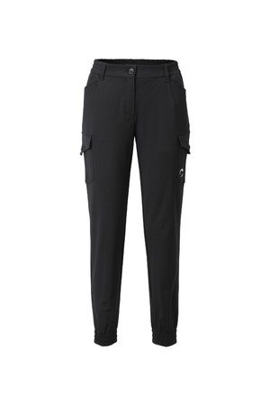 여성 UV차단 냉감 양쪽카고 골프 조거팬츠 블랙_BLACK-a