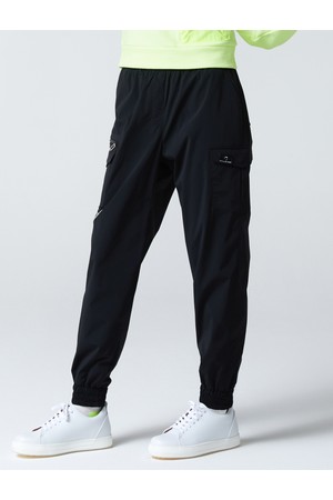 여성 아웃포켓 골프 조거팬츠 블랙_BLACK-a
