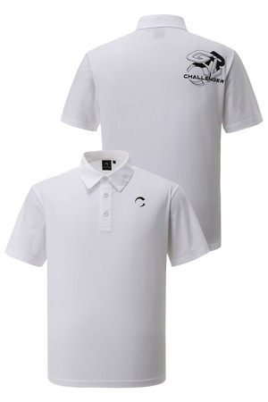 유럽 싱글저지 냉감 CLGR 남성 카라넥 골프 반팔티셔츠 화이트_WHITE-a