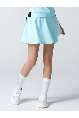 여성 CLGR 밴딩 플레어 골프 스커트 민트_GREEN-a