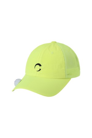 공용 아크씨 메쉬 볼캡 네온그린_GREEN-a
