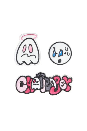 Ghost Mon/Dimple Mon Wappen White_WHITE-a