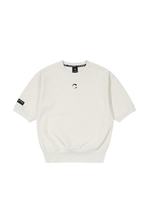 PQ조직 미니포켓 라운드넥 여성 맨투맨 골프 반팔티셔츠 샌드_BEIGE-a