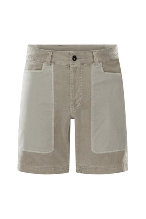 BLOCKED CORDUROY SHORTS(118)