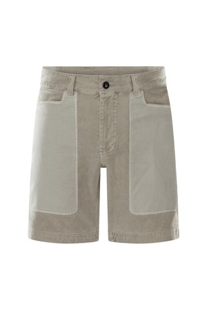 BLOCKED CORDUROY SHORTS(118)_BEIGE-a