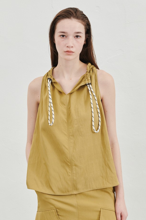 LEWITT - 민소매티셔츠 - STRING DETAIL SLEEVELESS TOP