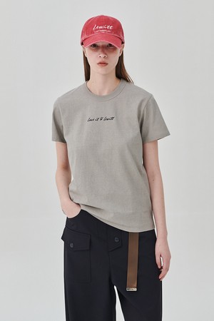 LETTER POINT PIGMENT T-SHIRTS