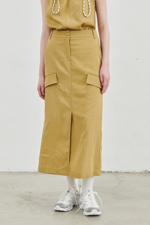 LONG TRAPEZE SKIRT