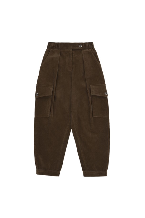 Snug.U - 롱/미디팬츠 - F/W Cotton Corduroy Winter Cargo Pants