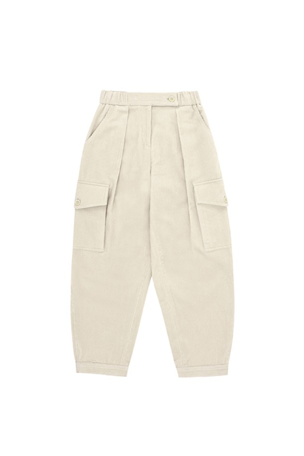 Snug.U - 롱/미디팬츠 - F/W Cotton Corduroy Winter Cargo Pants