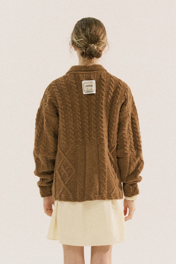 Snug.U - 스웨터 - F/W Snug Love Button Wool Cardigan