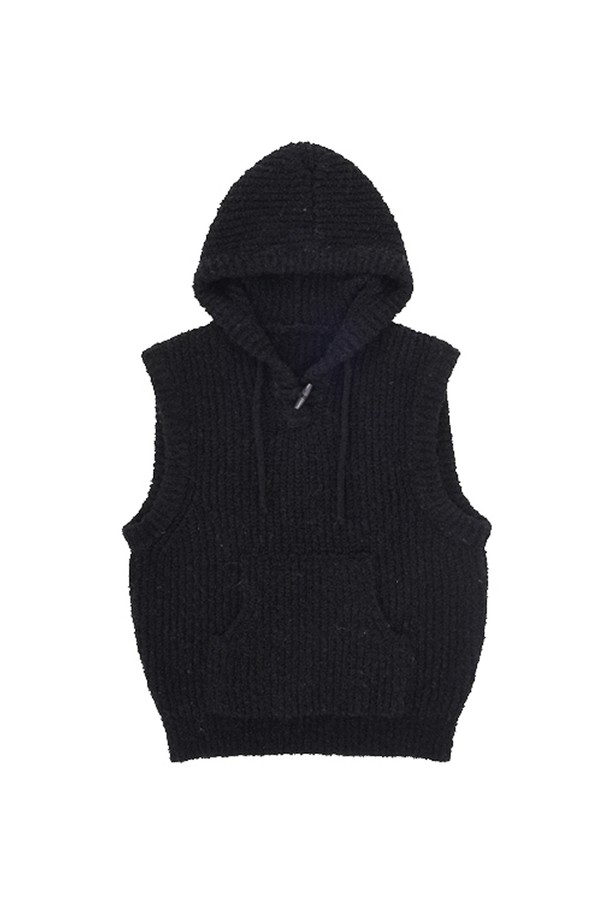 Snug.U - 베스트 - F/W Buckle Retro Hood Vest