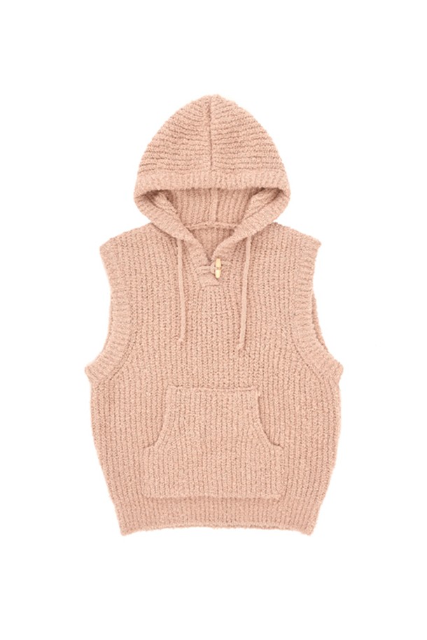 Snug.U - 베스트 - F/W Buckle Retro Hood Vest