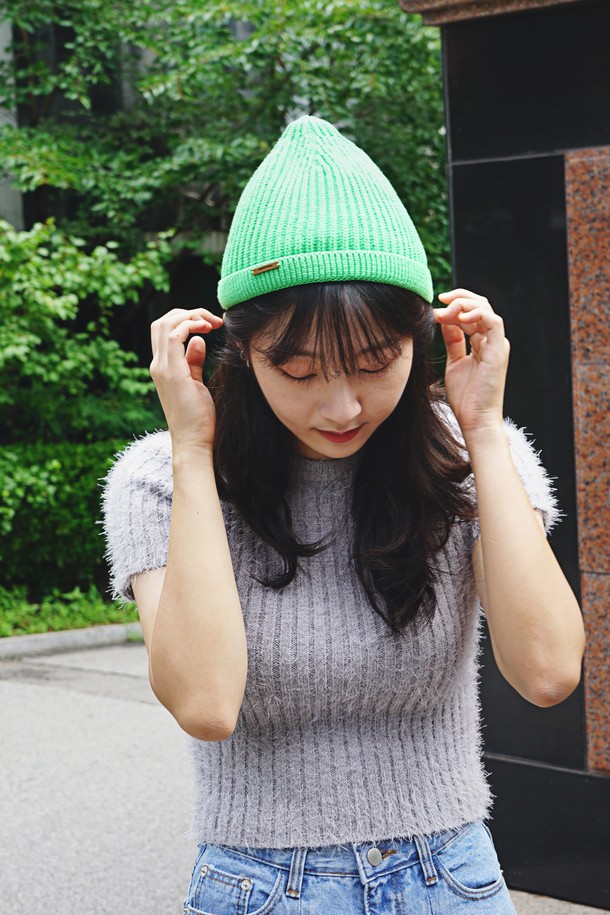 Snug.U - 모자 - SOFT COTTON A_CORN BEANIE