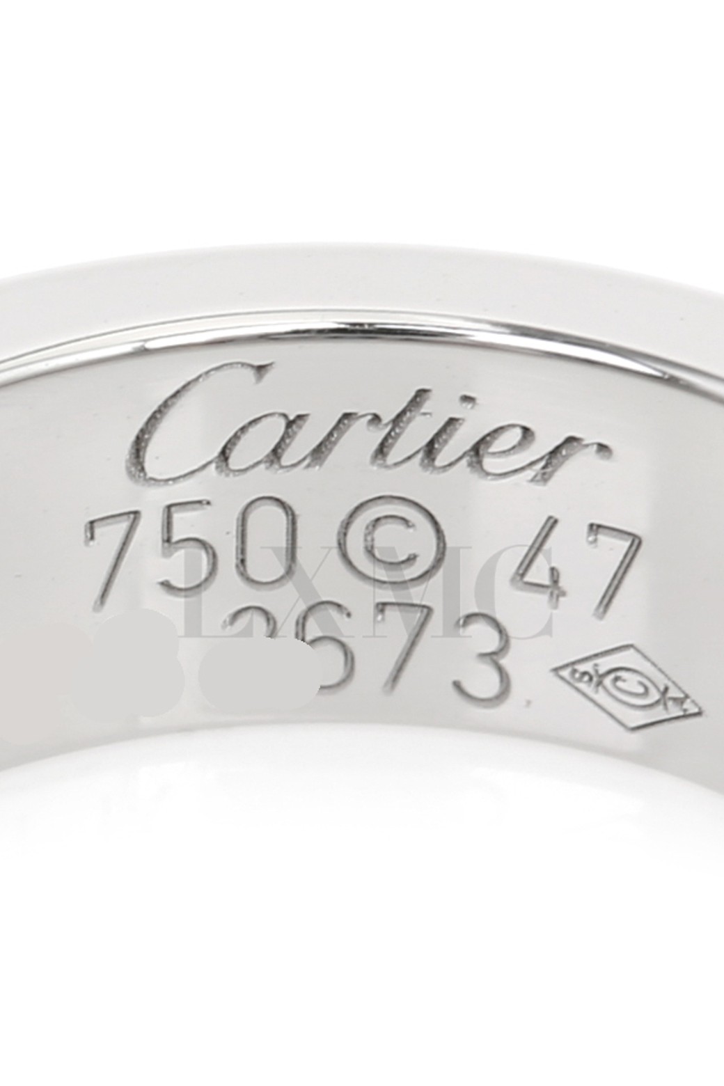 Cartier - 반지 - [중고명품] 까르띠에 다이아 러브링 3포인트 러브반지 다이아반지 47호