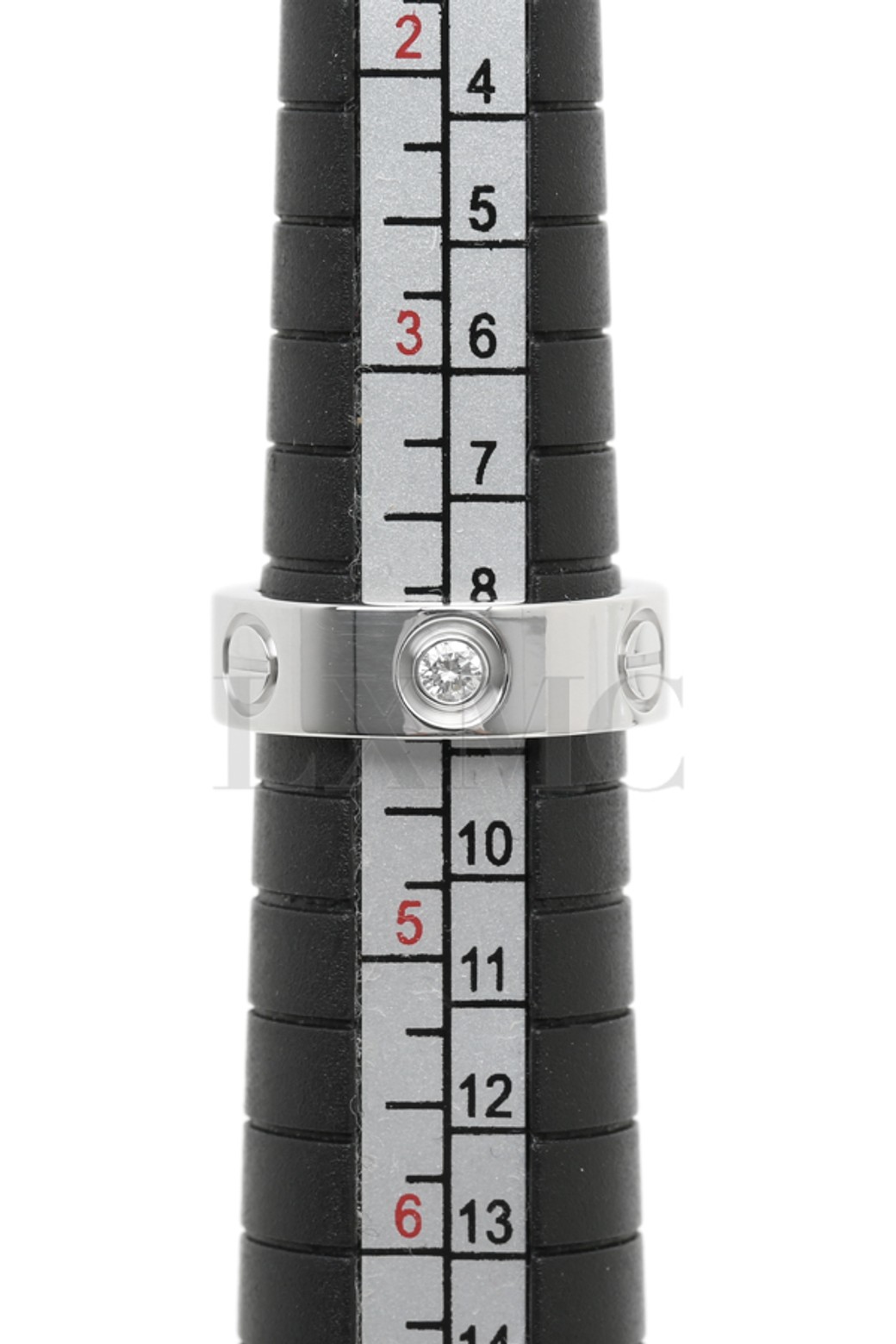Cartier - 반지 - [중고명품] 까르띠에 다이아 러브링 3포인트 러브반지 다이아반지 47호