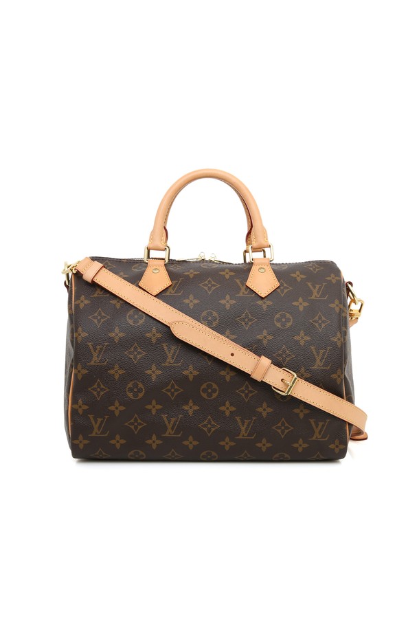 LOUIS VUITTON - 숄더백 - [중고명품] 루이비통 모노그램 스피디 반둘리에 30CM 모노 보스턴백 M46980