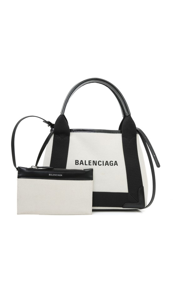 BALENCIAGA - 크로스백 - [중고명품] 발렌시아가 카바스 XS 캔버스 토트 390346 크로스백