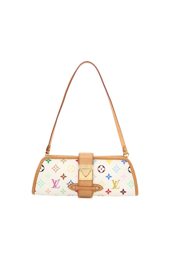 LOUIS VUITTON - 클러치/파우치 - [중고명품] 루이비통 멀티화이트 셜리 설리 포쉐트 클러치 M40049