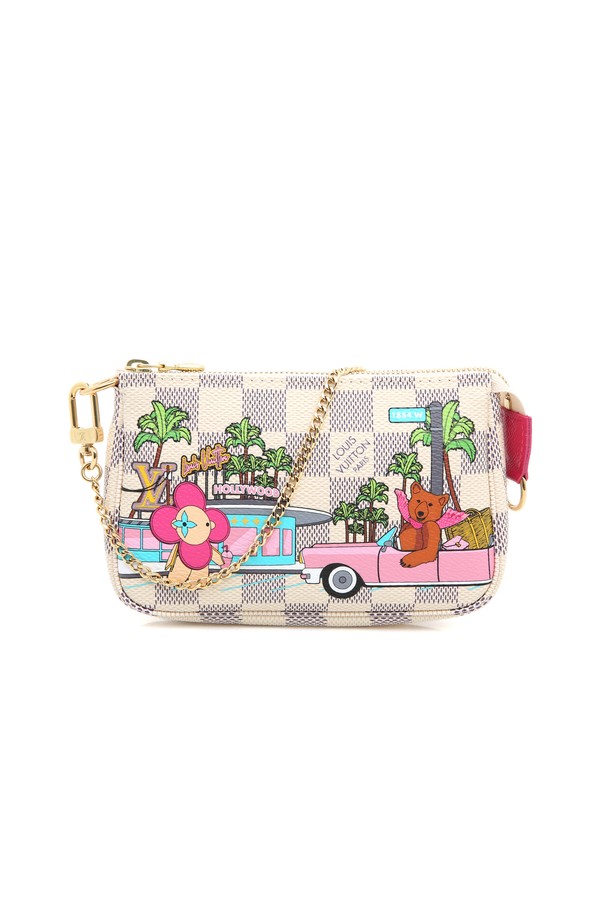 LOUIS VUITTON - 클러치/파우치 - [중고명품] 루이비통 아주르 포쉐트 악세수아 미니 파우치 N60487*