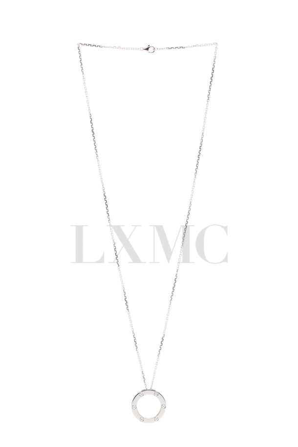 Cartier - 목걸이 - [중고명품] 까르띠에 LOVE 러브 네크리스 러브목걸이 B7014300