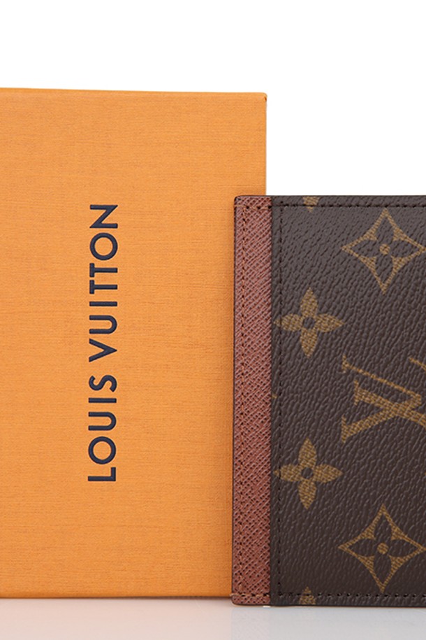 LOUIS VUITTON - 지갑 - [중고명품] 루이비통 모노그램 포트카트 심플 카드지갑 M61733*