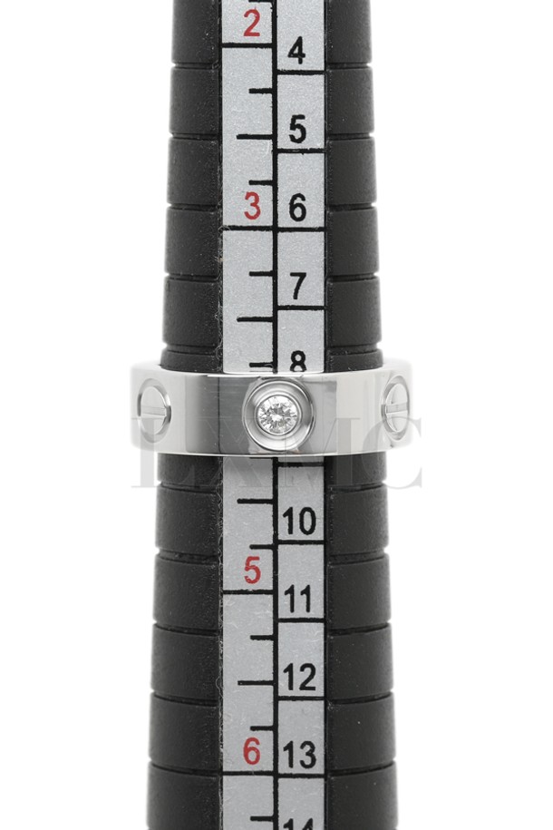 Cartier - 반지 - [중고명품] 까르띠에 다이아 러브링 3포인트 러브반지 다이아반지 47호
