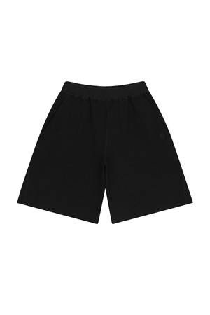 와플 유니 트레일 쇼츠-블랙