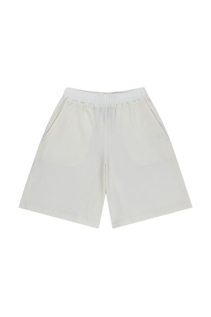 와플 유니 트레일 쇼츠-아이보리