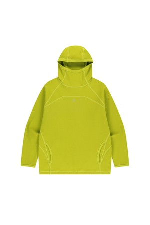 와플 유니 트레일 후디-라임