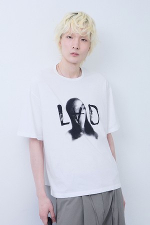 리버스A 그래픽 오버핏 티셔츠_화이트