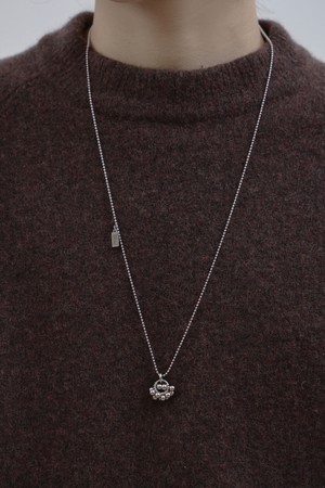 LAD 메탈 볼 오브젝트 네크리스