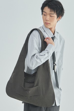 워시드 패블 토드 빅백_카키 그레이