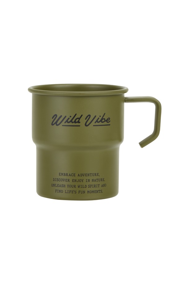 Wild Vibe - 키친 - Forest, Camping Mug (300ml) - Khaki