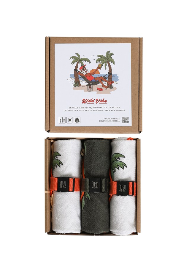 Wild Vibe - 키친 - [Renewal] Camping Towel - Khaki