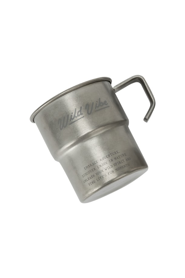 Wild Vibe - 키친 - For Rest, Camping Mug (300ml) - silver