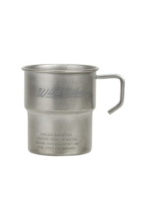 For Rest, Camping Mug (300ml) - silver