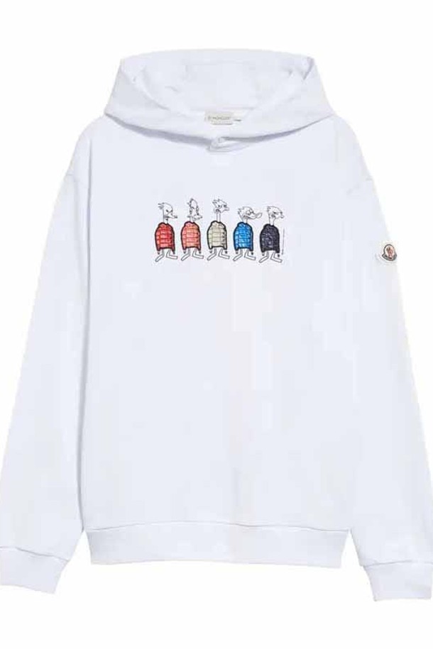 MONCLER - 후디 - [몽클레어] 8G00038 809KR 001 화이트 남성 후드