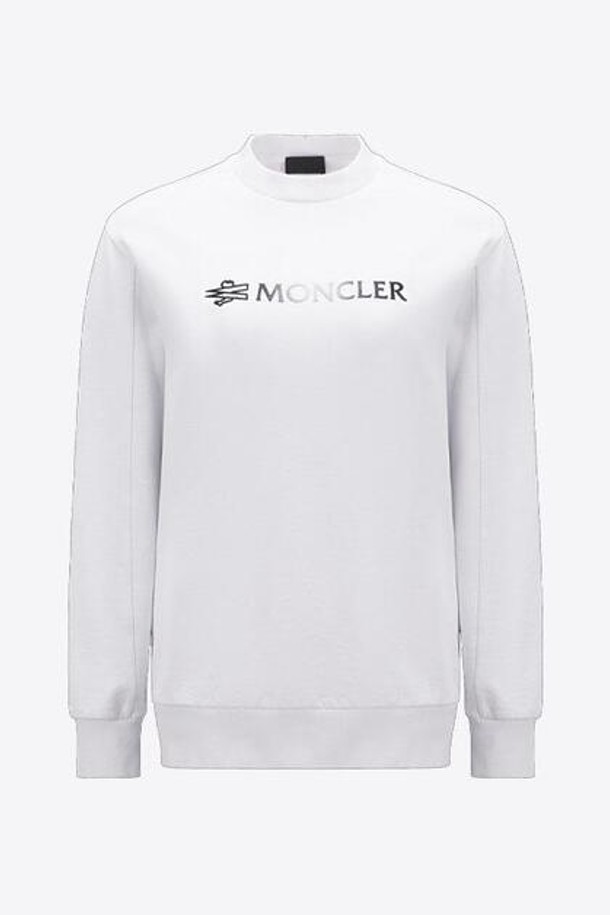 MONCLER - 긴소매 티셔츠 - [몽클레어] 8G00011 809KR 001 화이트 여성 맨투맨