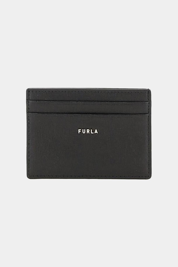 FURLA - 지갑 - 훌라 공용 로고 카드홀더 지갑 블랙  PCZ2UNO B30000 O6000