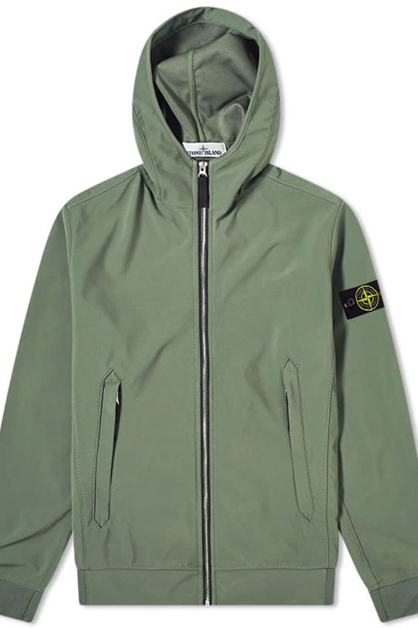 STONE ISLAND - 아노락/바람막이 - [스톤아일랜드] 20SS 721540927 V0058 후드 카키 남성 자켓