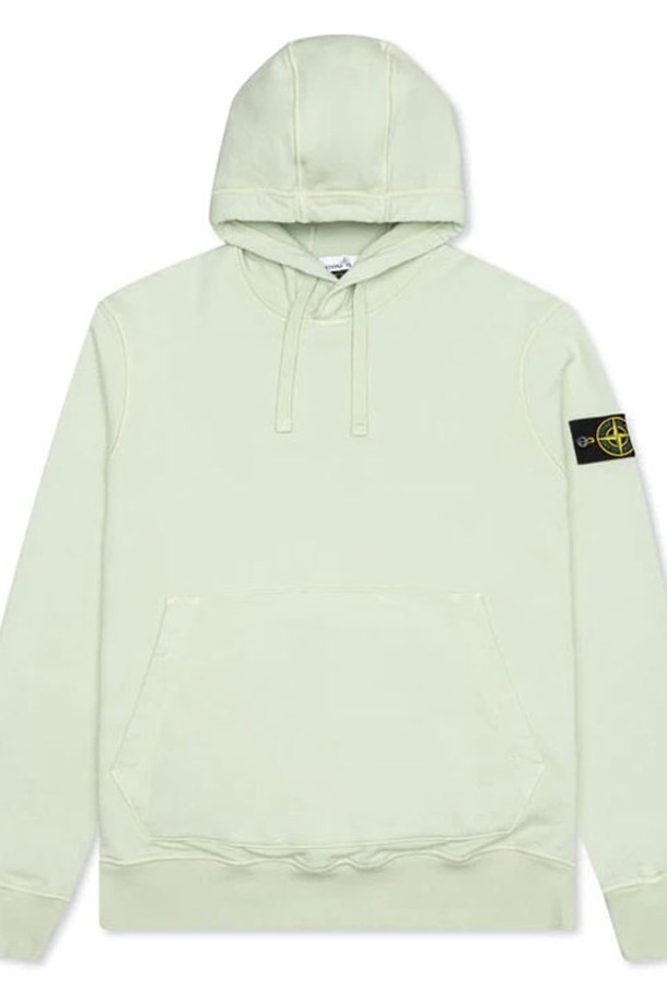 STONE ISLAND - 후디 - [스톤아일랜드] 21SS 741564151 V0052 와펜 메론 남성 후드티셔츠