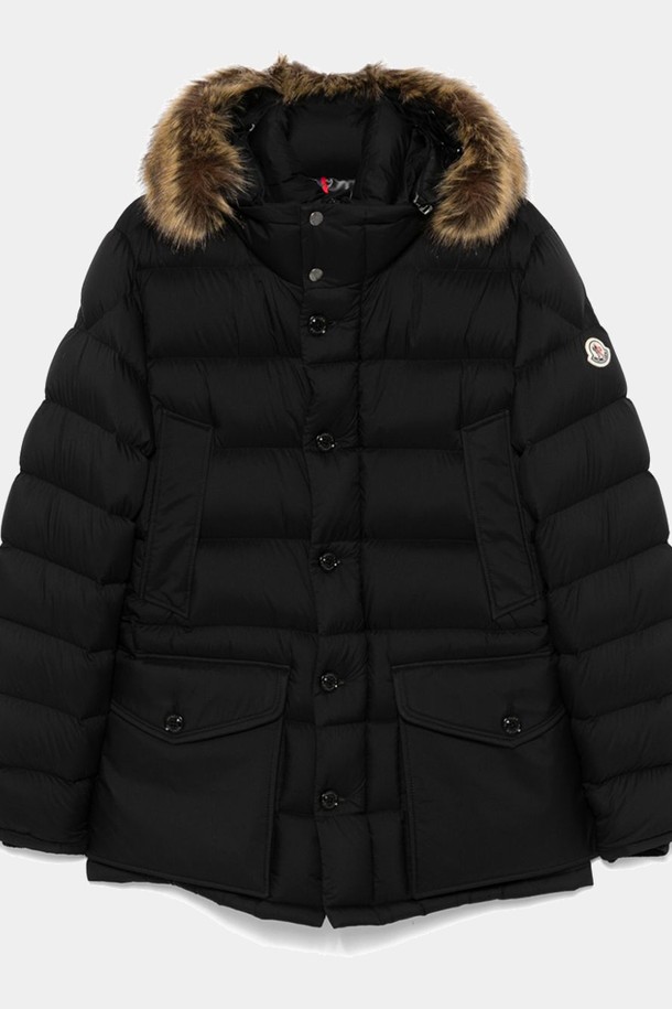 MONCLER - 다운/패딩 - 몽클레어 남성 CLUNYE 클루니에 클루니 퍼 후드 패딩 블랙 24FW 1C00010 596K7 999