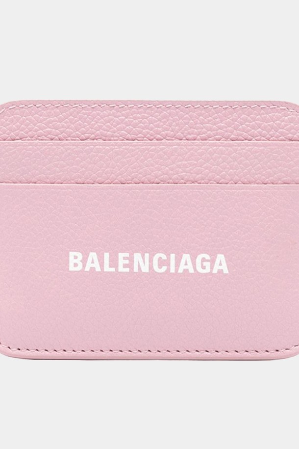 BALENCIAGA - 반지갑 - 발렌시아가 공용 캐쉬 카드 홀더 핑크 5938121IZI3 6990