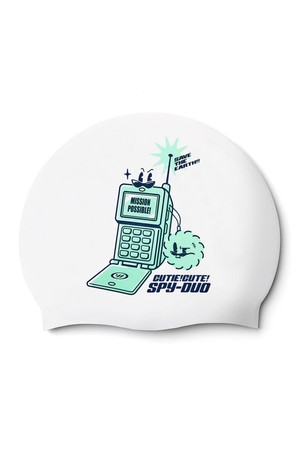 스웨이브 Y2K 스파이듀오 실리콘수모 민트 화이트 (SW-CS108)_WHITE-a