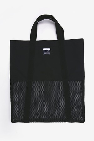 스웨이브 스퀘어 하프 메쉬백 블랙 [SW-SMB003]_BLACK-a