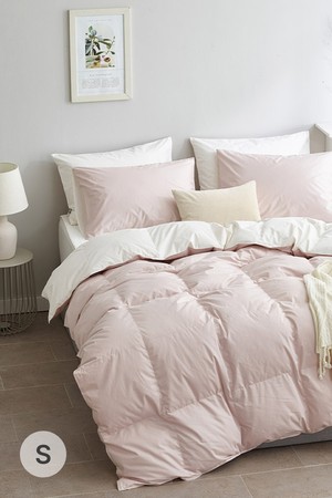 구스온 아이비 리버시블 사계절 구스 이불+구스베개 호텔침구 세트 S