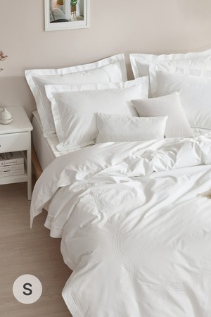 구스온 코지 사계절 구스 호텔 이불 프리미엄 손자수 6종 웨딩/혼수/이사 풀 패키지 S