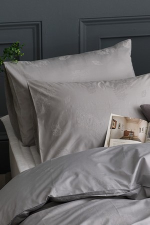 구스온 자가드 페이즐 사틴면 자루형 호텔 베개커버 (50X70)