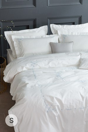 구스온 프리미엄 손자수 60수면 호텔 이불베개커버 세트 S